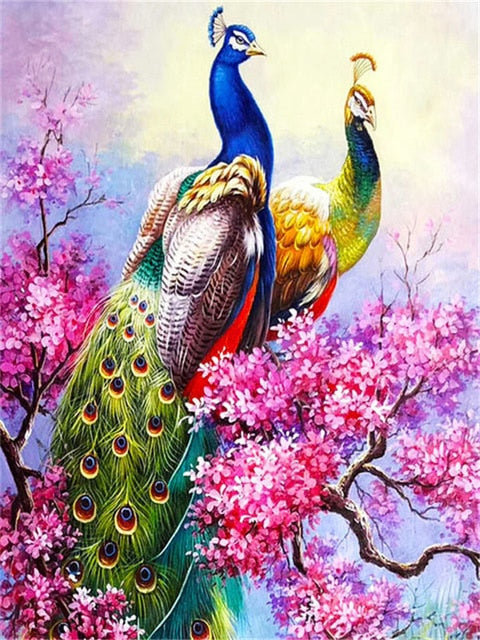 Exotic Peacocks - Diamond Painting Kit – Stiylo