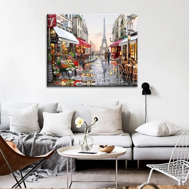 Rainy Day In Paris - Diamond Painting Art