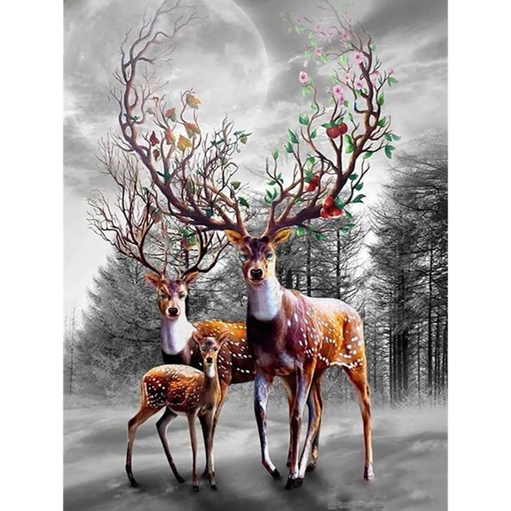 Glow In The Dark Deer - Diamond Painting Kit – Stiylo