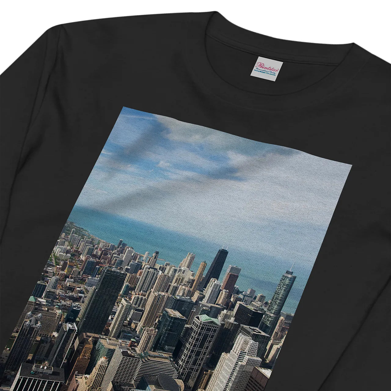 【シカゴ】Map World ロングスリーブTシャツ