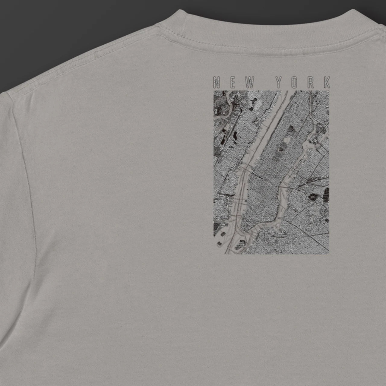 【ニューヨーク】Map World ハイクオリティTシャツ