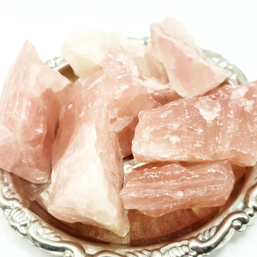 Pink Calcite Rough Stone