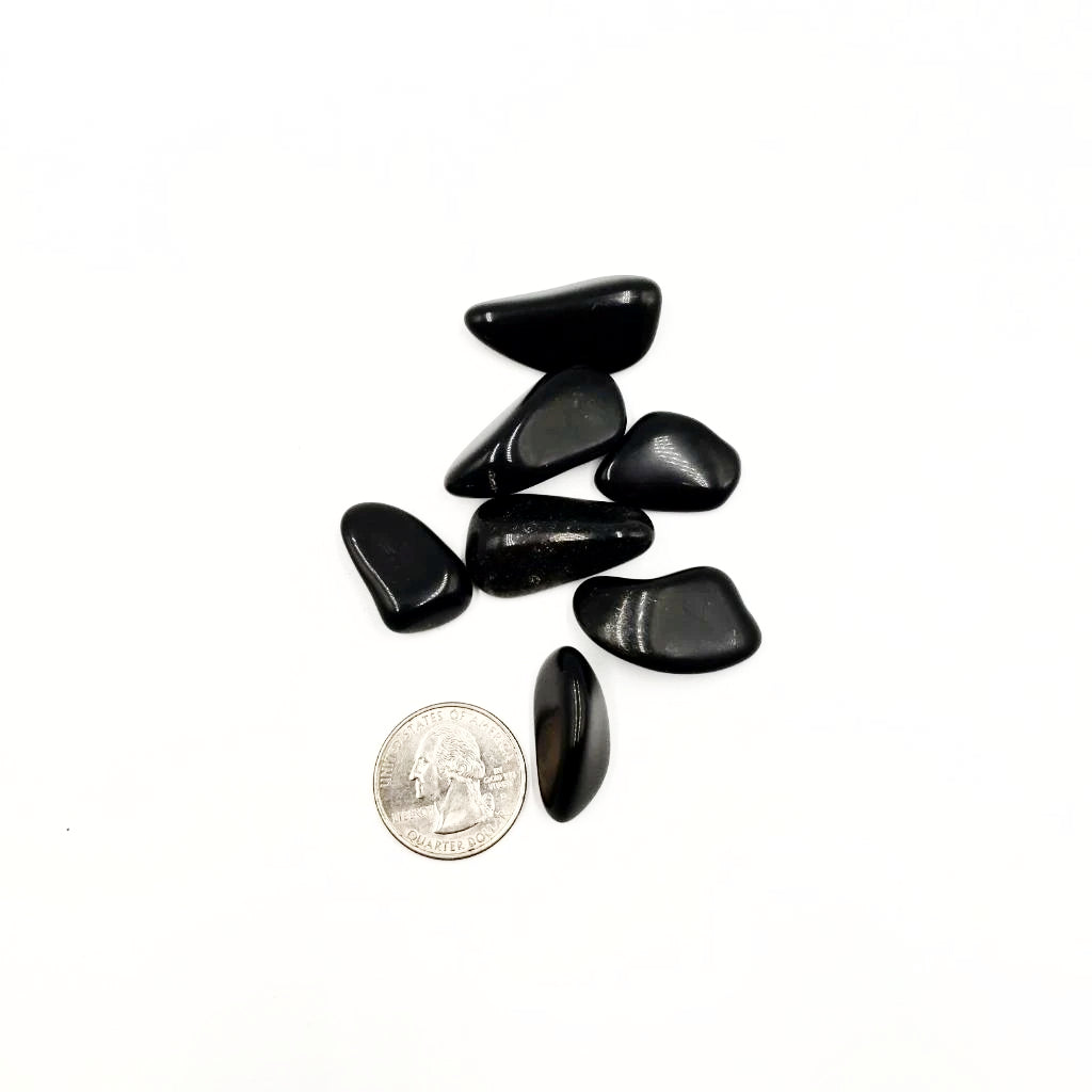 black obsidian stone