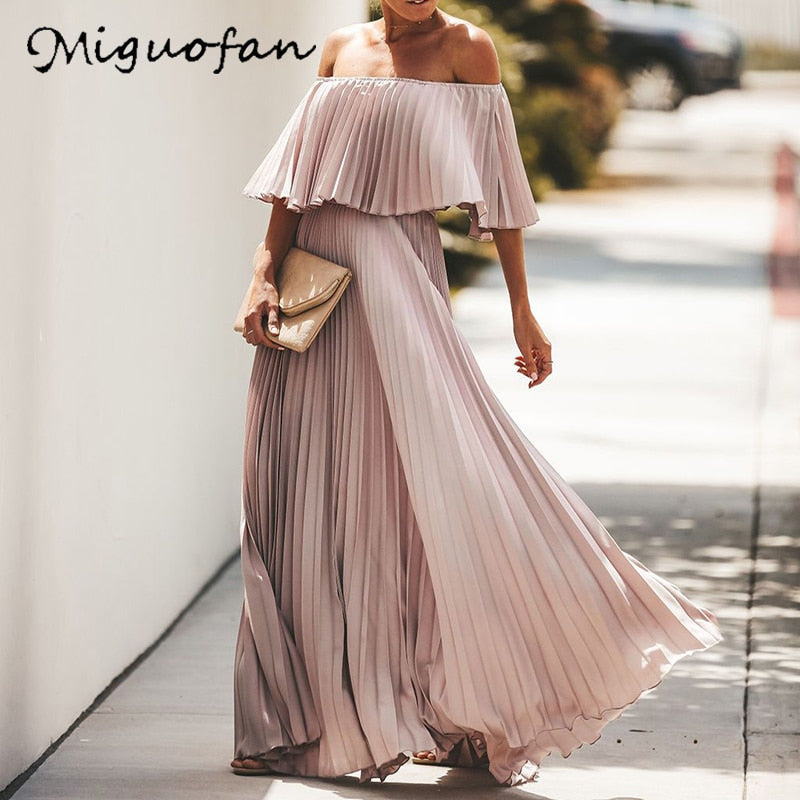 elegant long summer dresses