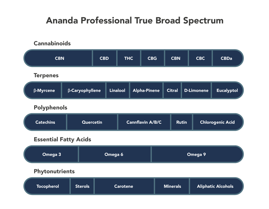Ananda Professional Full Spectrum CBD Oil Tincture Ingestible 600mg