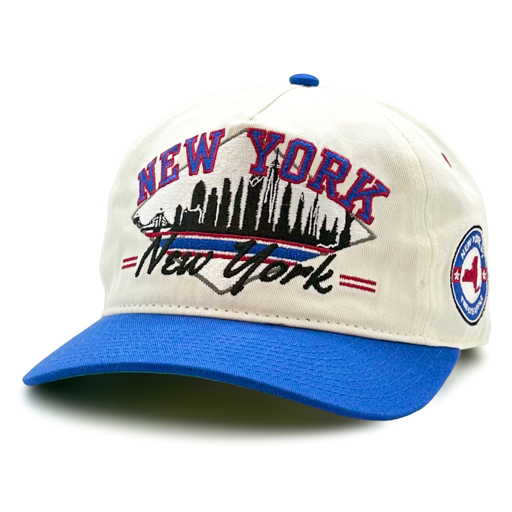 90s Style New York Hat | Mets and Islanders Colors – Shells