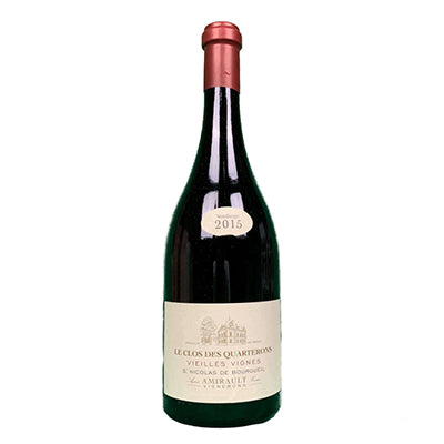 Amirault Le clos des quarterons Vieilles Vignes 2016 BIO_Le Bon Tire-Bouchon