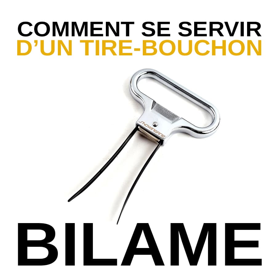 Tire-bouchon bi lame Vacuvin