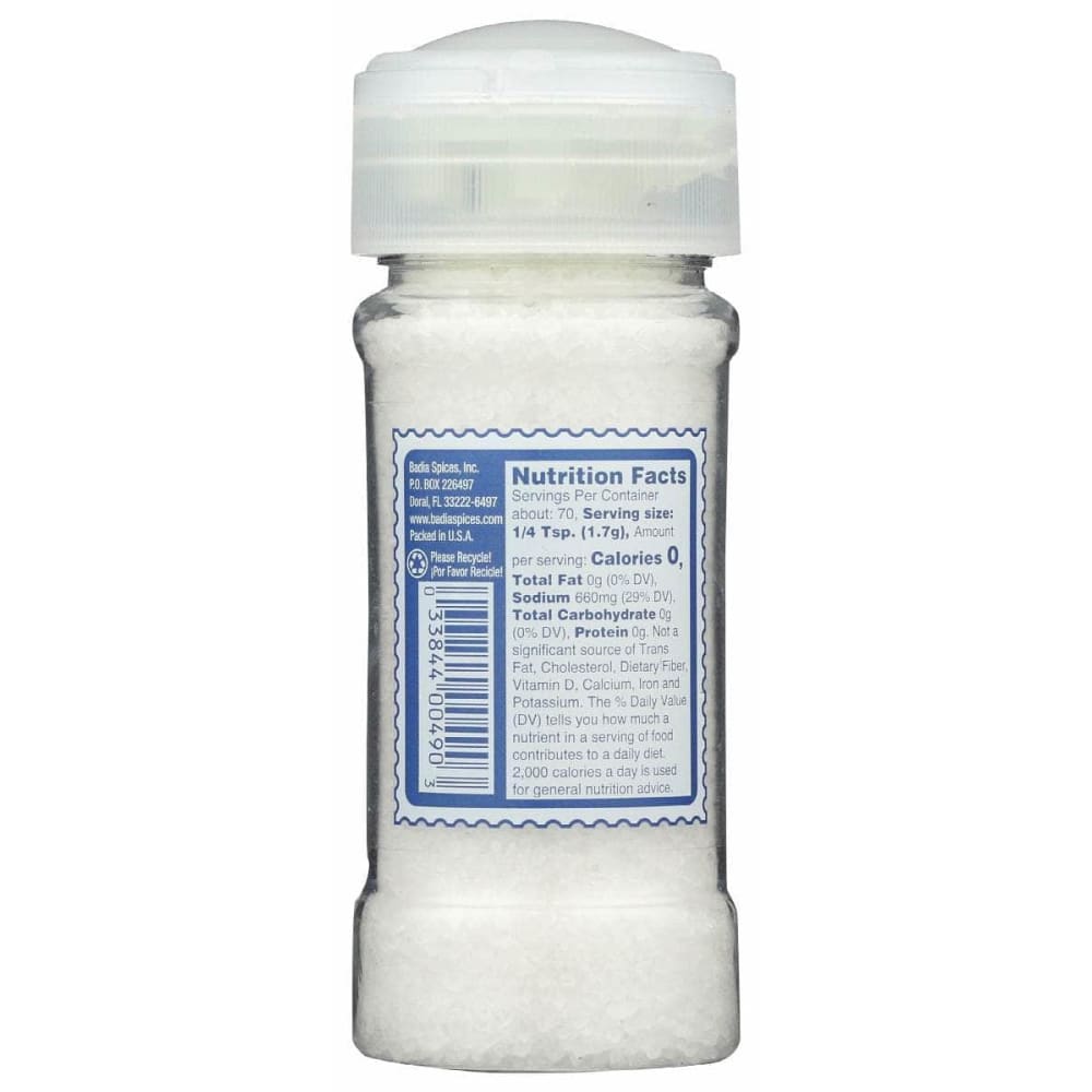 Badia Sea Salt 4.25 oz.