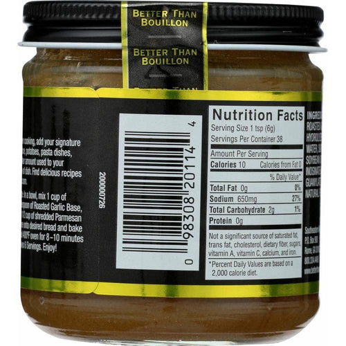 Better Than Bouillon Roasted Garlic Base, 8 oz (Case of 3)