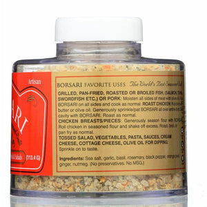 Borsari Seasoning Orange Ginger 4 oz Case of 3 ShelHealth