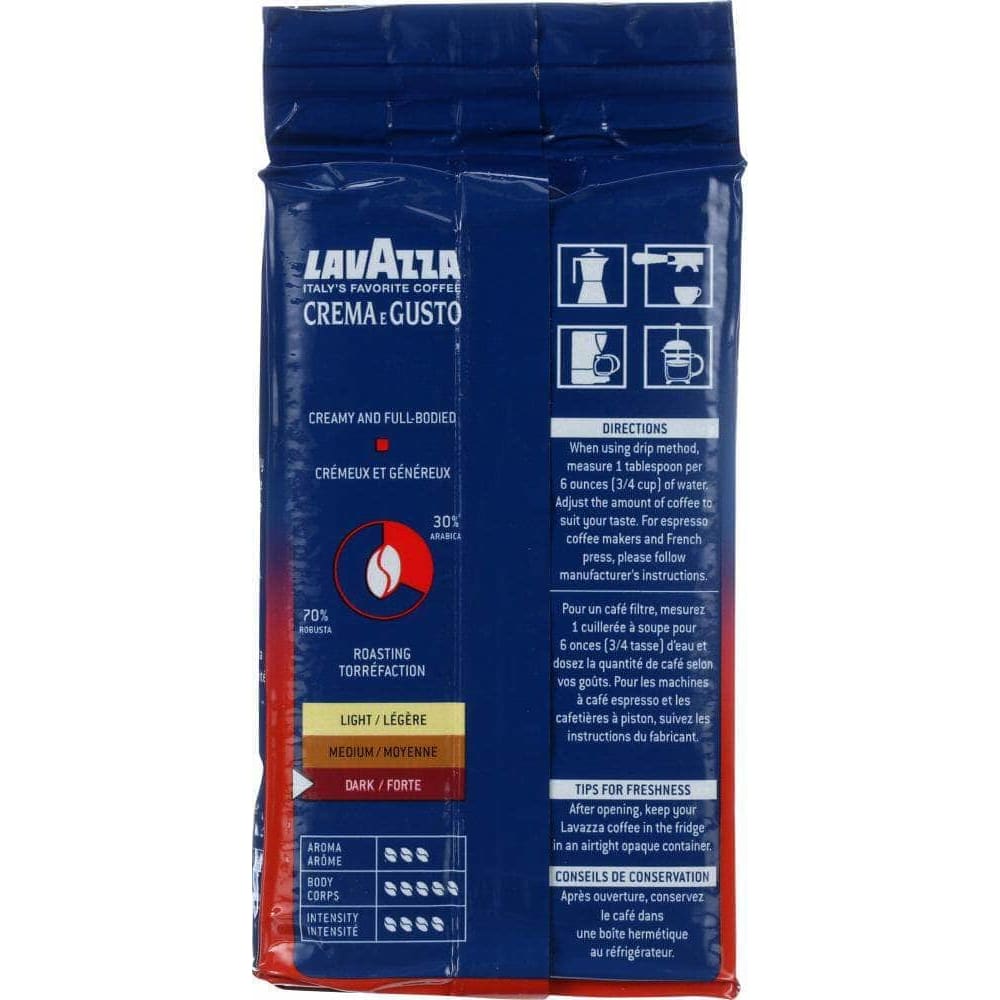 Lavazza Crema E Gusto  Ground Espresso Coffee Brick