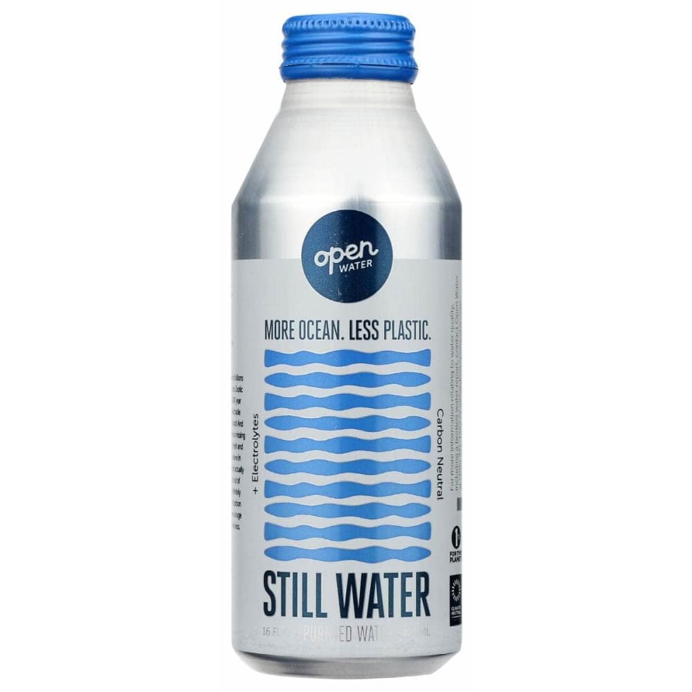 Open Water  Canned Water, Still Water with Electrolytes