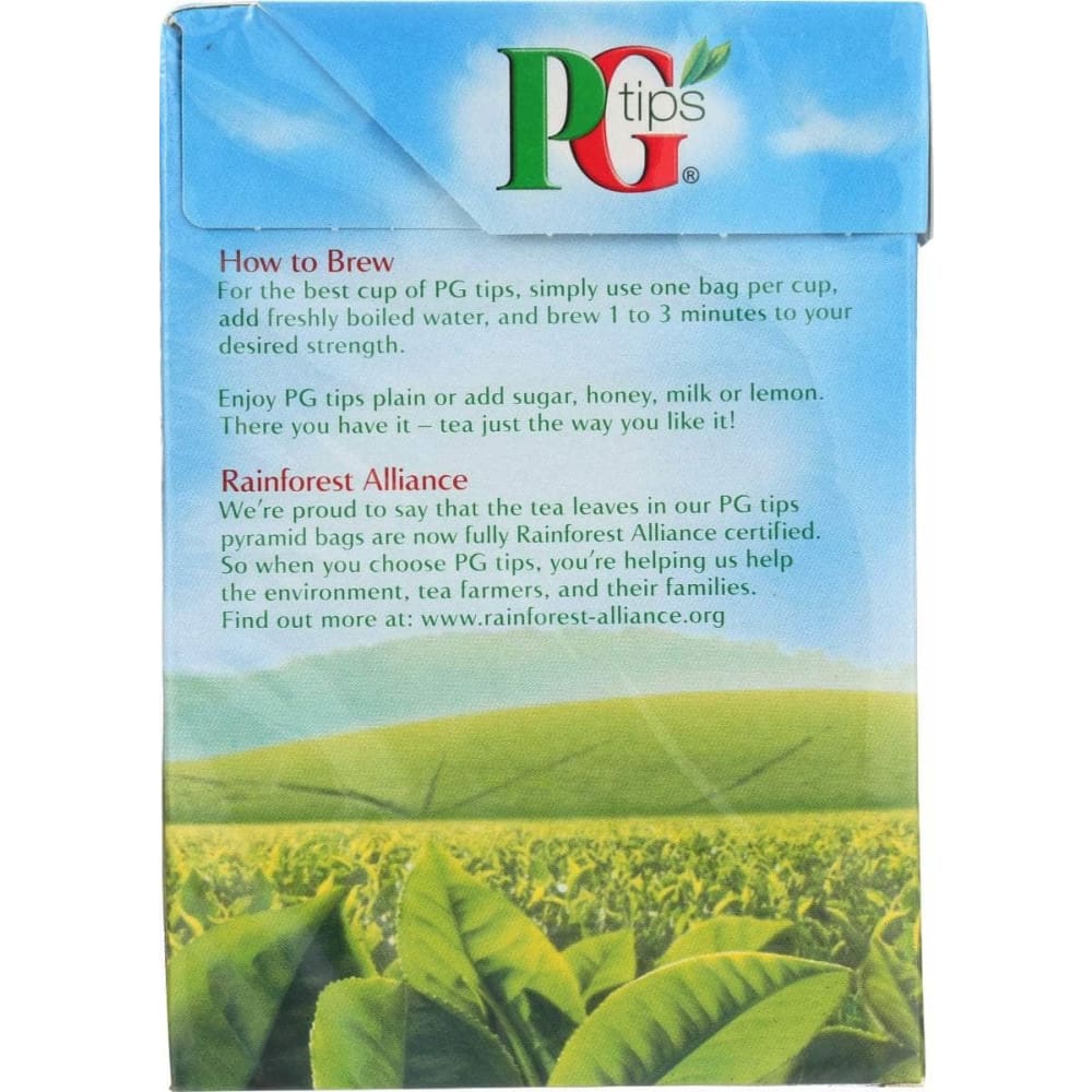 P G TIPS: Black Tea Pyramid Tea Bags, 80 bg