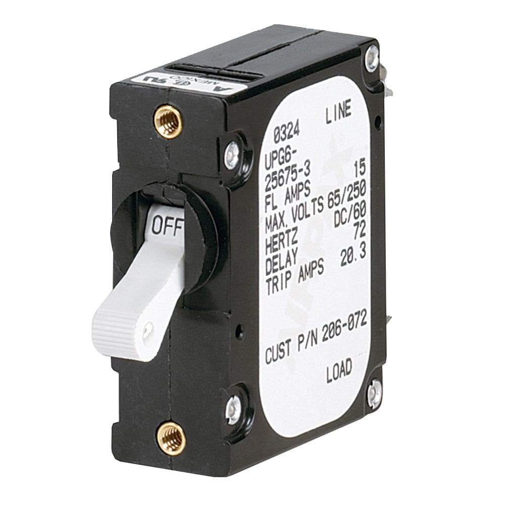 Paneltronics 'A' Frame Magnetic Circuit Breaker - 10 Amps - Single Pole (Pack of 2)