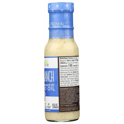 Primal Kitchen Dressing Vg Rnch Avcd Dairy-Free, 8 Fo (Case of 2)