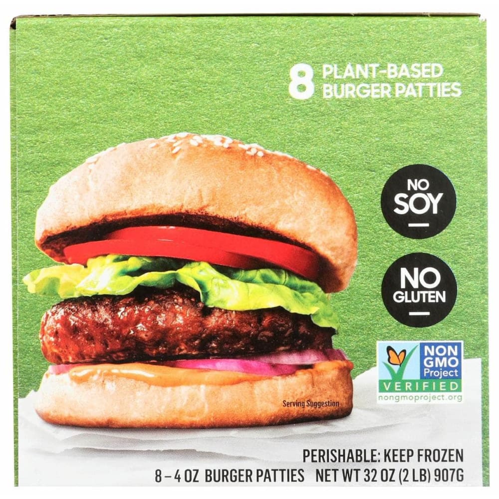 BEYOND MEAT Burger Patties Vegan Plant Based, Pack of 2 - Non-GMO