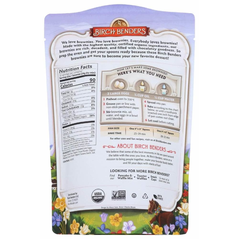 Birch Benders Organic Ultimate Fudge Brownie Mix