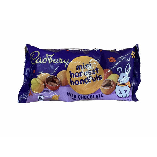 CADBURY CADBURY Mini Harvest Handfuls Milk Chocolate Candy Bag, 9 oz 