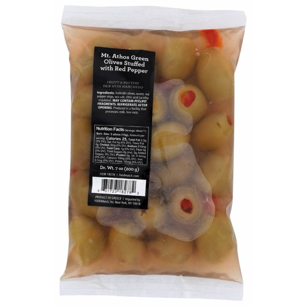 Red Pepper Stuffed Olives  Shop Divina Food Products