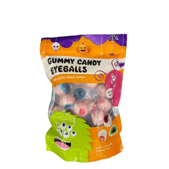 Gummy Candy EyeBalls With A Jelly Filled Center 16 93 Oz 24 Count   Gummy Candy Eyeballs With A Jelly Filled Center 16 93 Oz 24 Count Shelhealth 247 