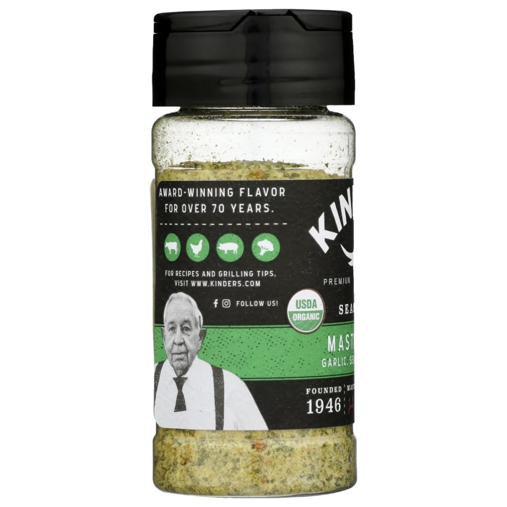 Kinders Organic Master Salt Seasoning, 2.75 Ounce -- 8 per case
