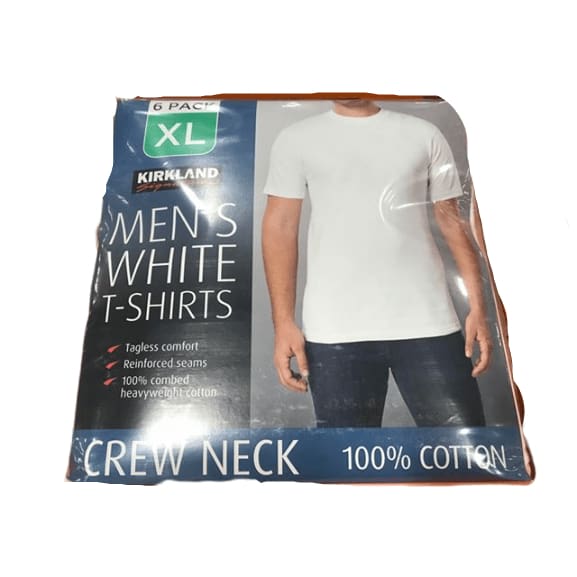 Kirkland Signature Men's Crew Neck Tee, 6-pack