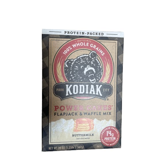 Amazon.com : Kodiak Cakes Power Cakes Flapjack and Waffle Mix Variety Pack  - Makes 111 High Protein Flapjacks - Almond Poppy Seed, Chocolate Chip,  Dark Chocolate, Buttermilk & Honey + Fun Facts
