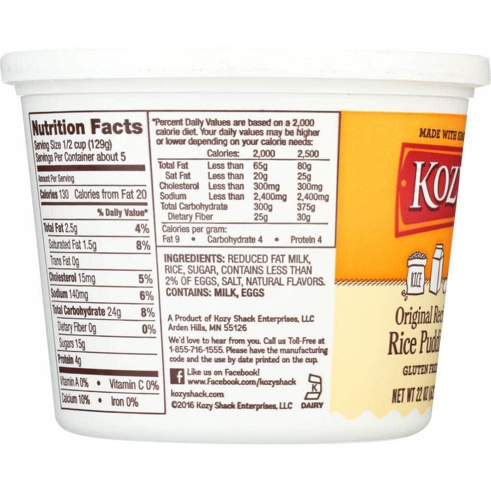 Kozy Shack Original Recipe Rice Pudding - 6ct/4oz Cups