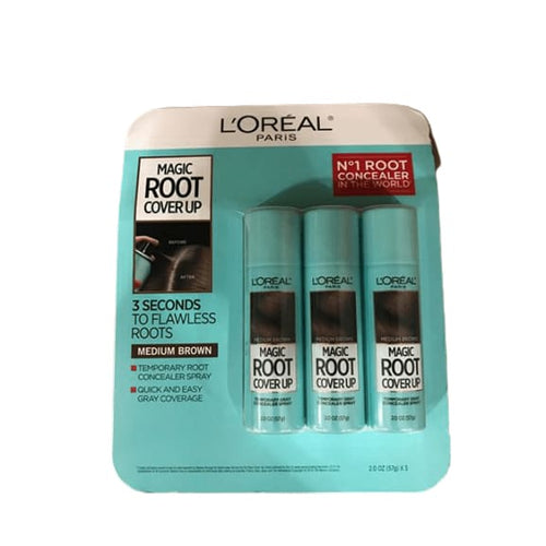 L'Oreal Paris Magic Root Cover Up Gray Concealer Spray, Choose