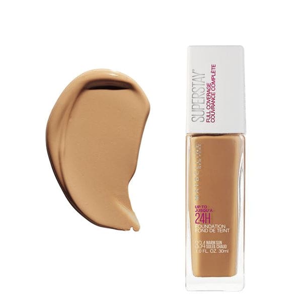 MAYBELLINE SUPERSTAY FULL COVERAGE FOUNDATION –