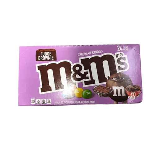 Buy M&M Fudge Brownie USA (24x40g)