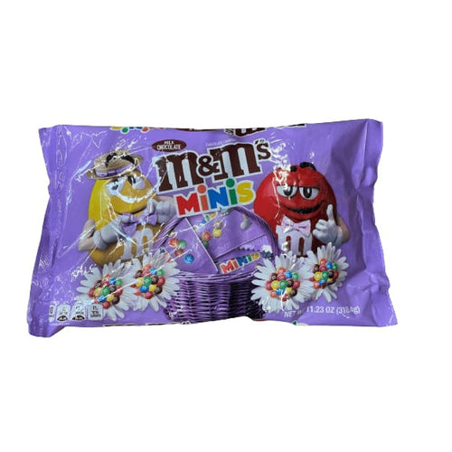 M&M'S Minis Easter Milk Chocolate Candy, Easter Basket Candy, 11.23 oz Bag, Packaged Candy