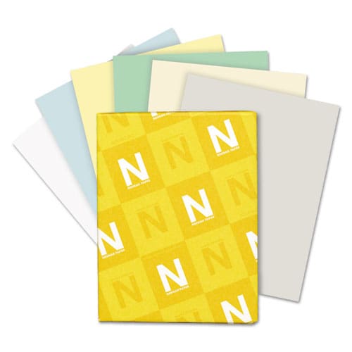 Neenah Paper Exact Index Card Stock, 110 lb Index Weight, 8.5 x 11, Blue,  250/Pack