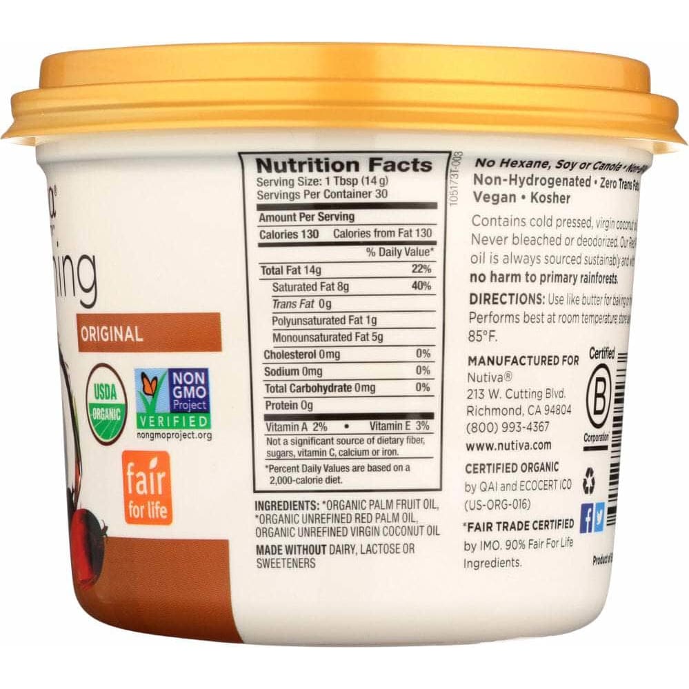 Nutiva Nurture Vitality Shortening Original - 15 Fl. Oz. - Safeway