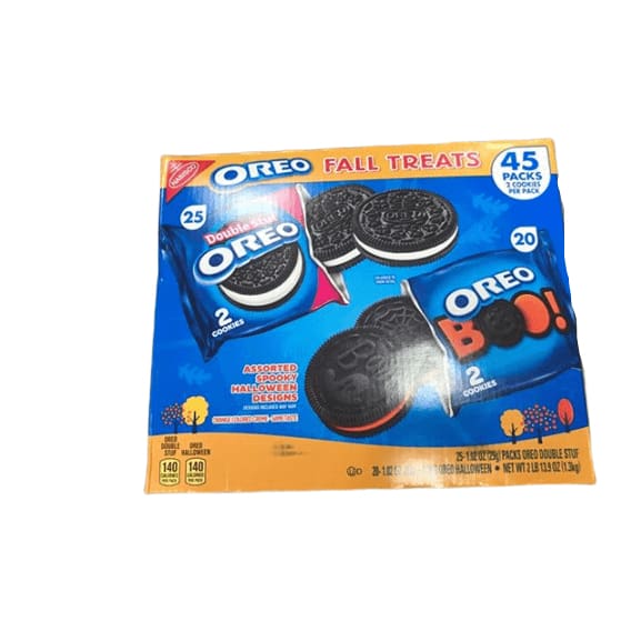 Oreo Fall Treats Double Stuffed Oreo Oreo Boo 40 Pack 2 Lb 8 8 Oz Shelhealth