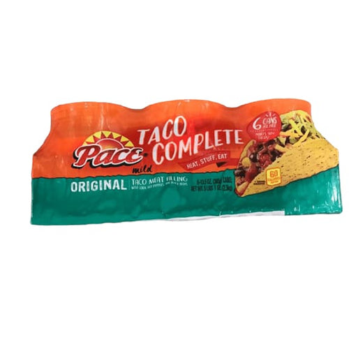 Pace Salsa, Taco Complete Jalapeno,Taco Filling for Taco Kit, 13.5 Ounce  Can 
