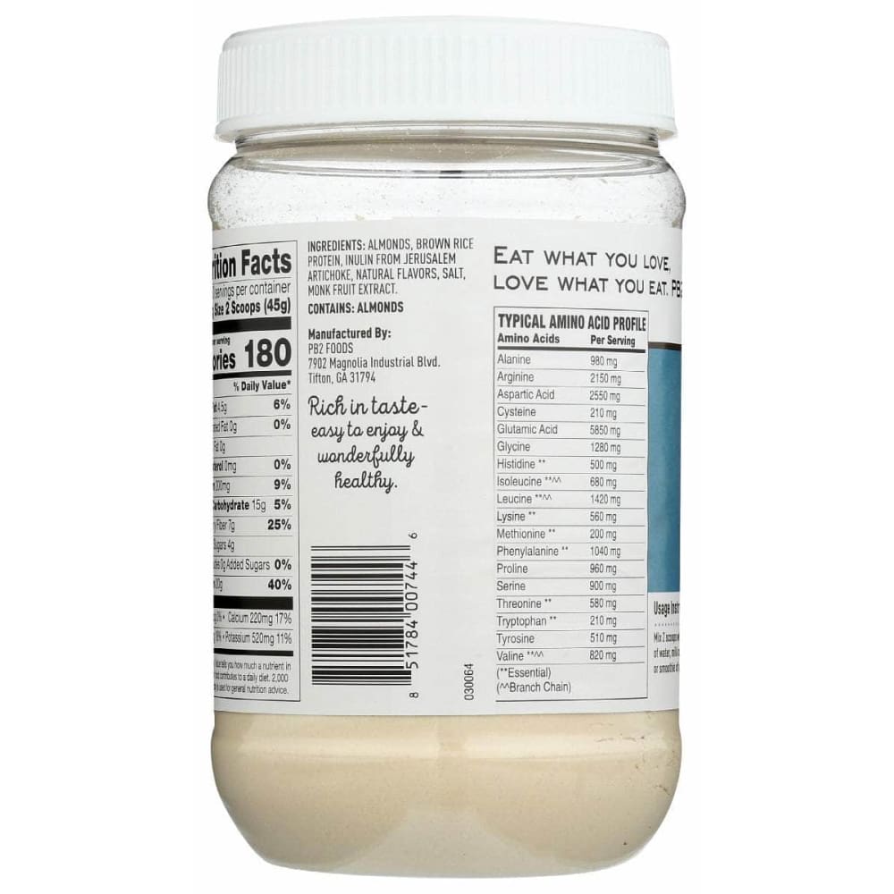 PB2 Almond Protein With Madagascar Vanilla Plant Powder - Shop