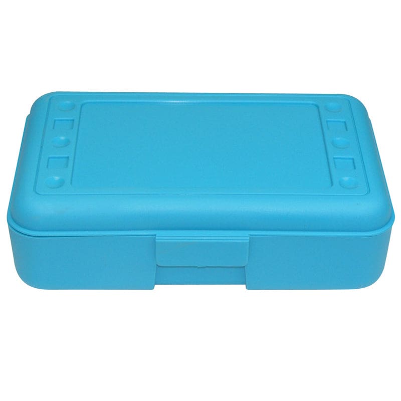 Pencil Box Turquoise (Pack of 12) - Pencils & Accessories - Romanoff Products