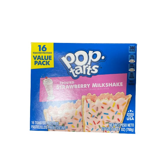Pop-Tarts Breakfast Toaster Pastries, Cookies and Creme, Value Pack, 27 Oz,  16 Toaster Pastries - SNSGIFTS4ALL