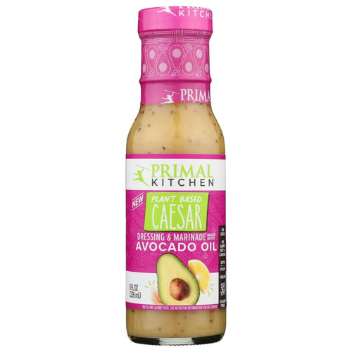 PRIMAL KITCHEN: Plant Based Caesar Dressing, 8 oz (Case of 2)