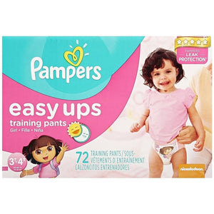 Procter and Gamble Pampers Easy Up Girls 3T-4T, Box of G23