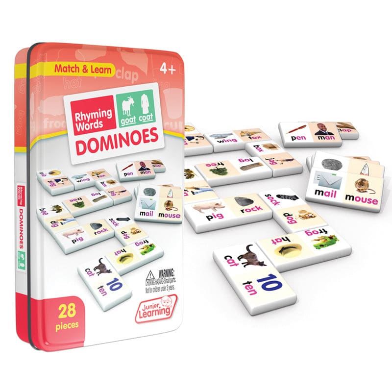 Rhyming Words Dominoes (Pack of 6) - Dominoes - Junior Learning