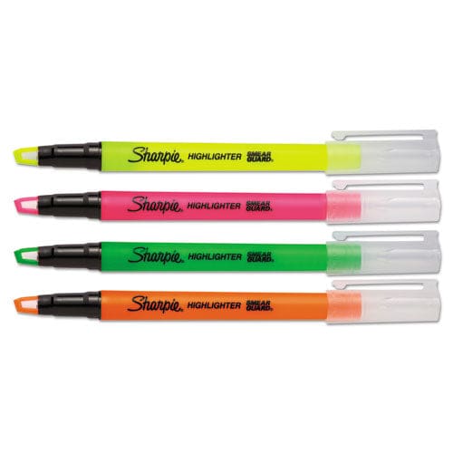 Barrel Style Highlighters 4 count