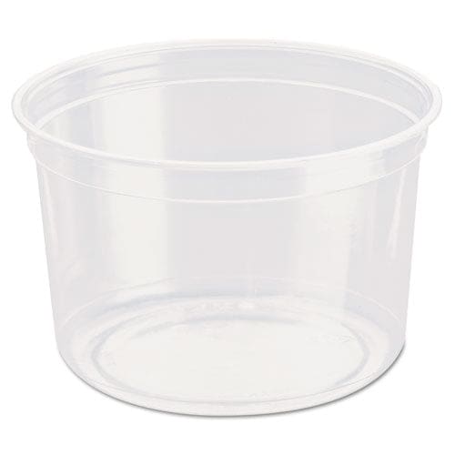 SOLO® Bare Eco-Forward RPET Deli Containers, 8 oz, 4.6 Diameter x