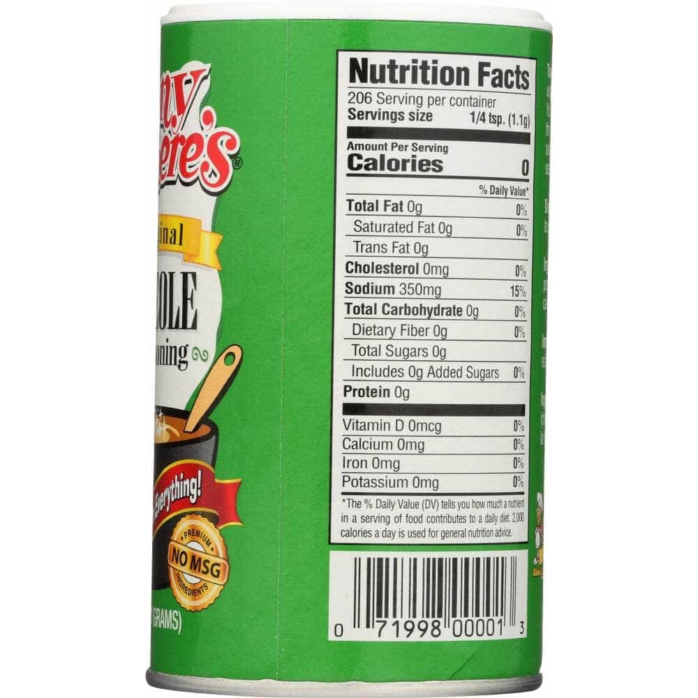 Tony Chachere's Creole Seasoning, 8 oz.