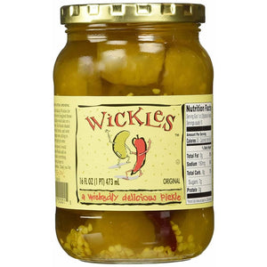 Wickles Pickles Original, 16 Oz (Case of 4)