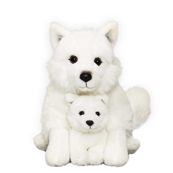 stuffed arctic fox