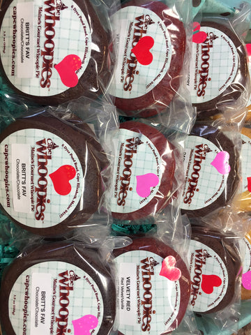 valentine whoopie pies