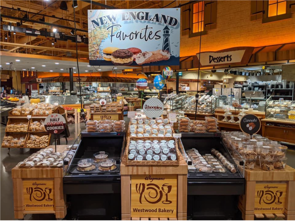 cape whoopies whoopie pie display at wegmans